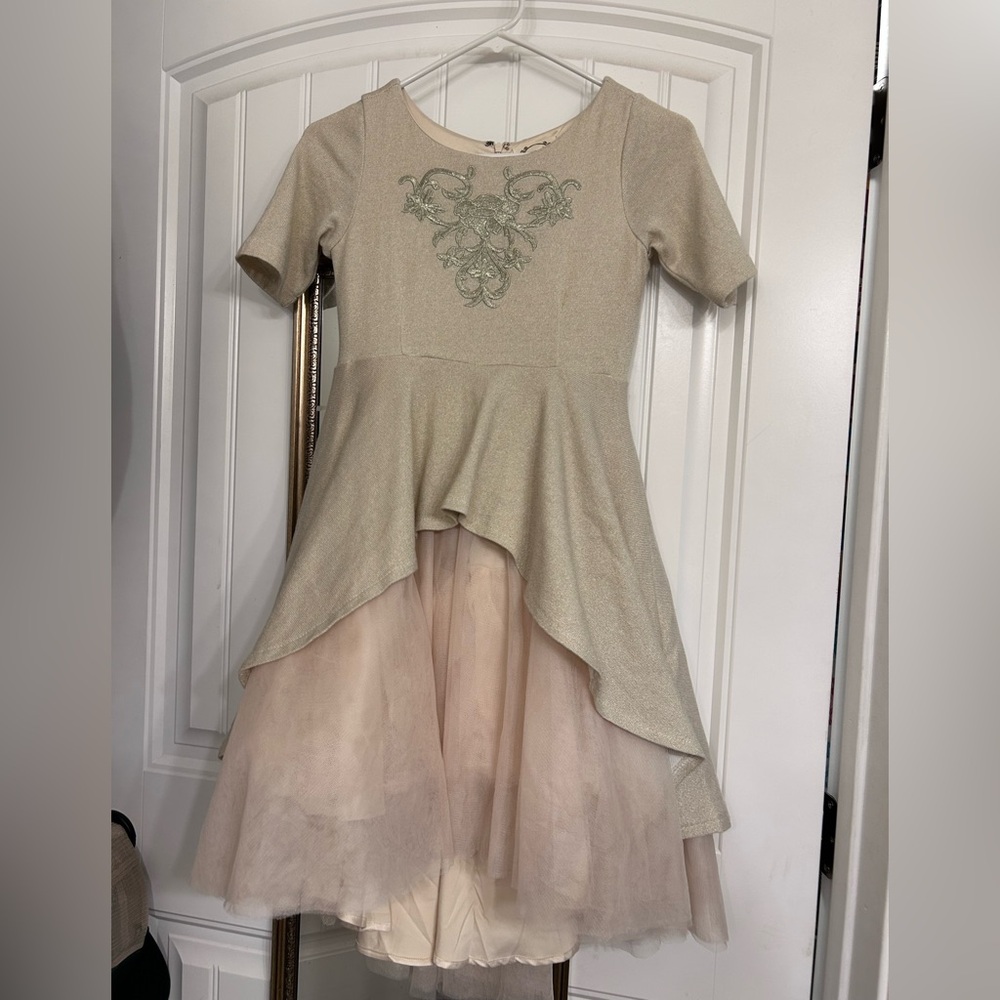 Beautiful Roselyn Petticoat Dress Gold size 10